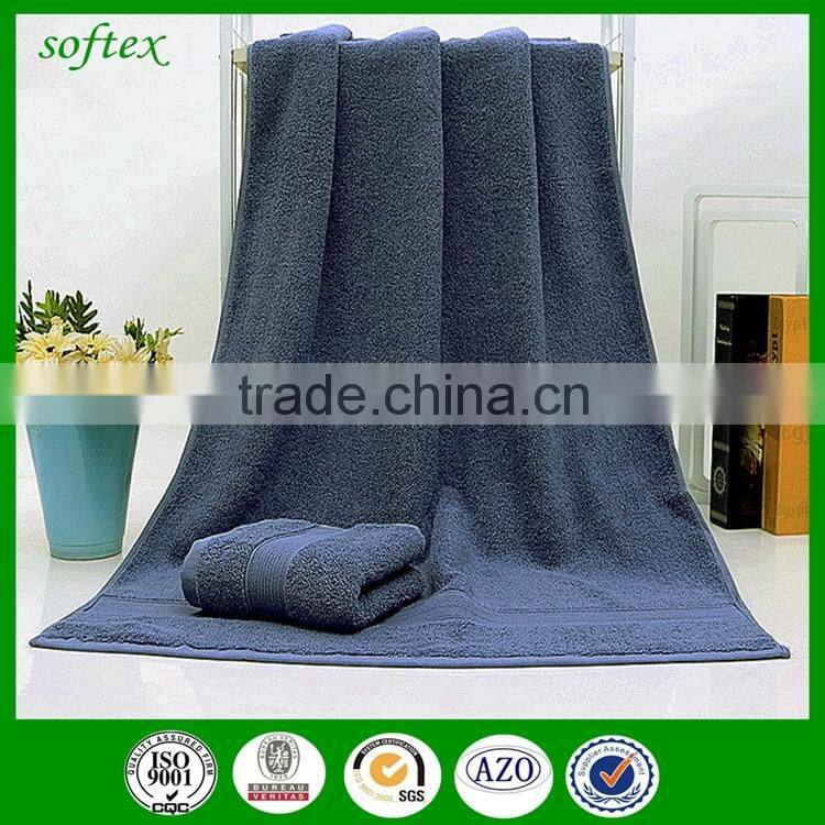 Cheap bath room hotel 100% cotton solid wholesale bath towels