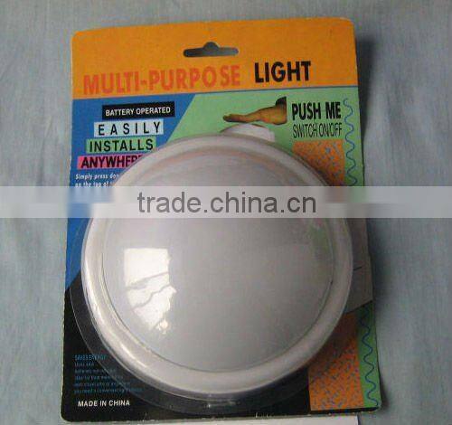 Different sizes Round night light/push lamp/touch light