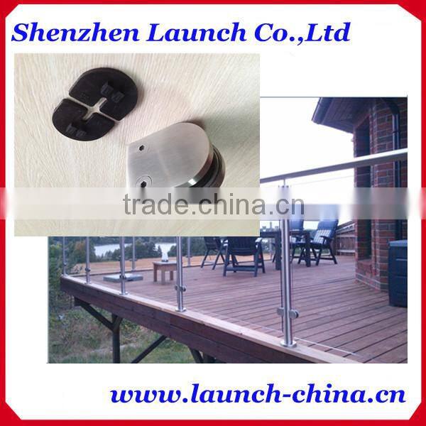 1/4" glass clamp arc base with gasket