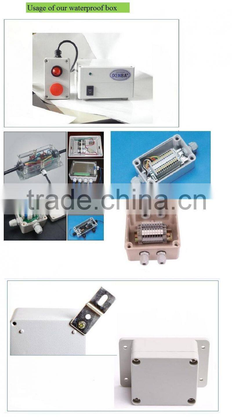 160*160*90mm ip65 outdoor cable terminal box