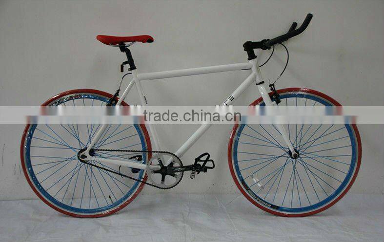 Hot !!!700C cheap green deseo most selling fixed gear bike