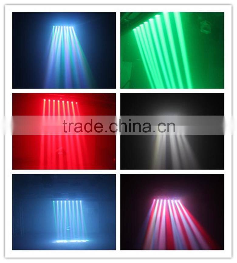 8* 10W RGBW eight beam moving head bar light led stage lighting 10w