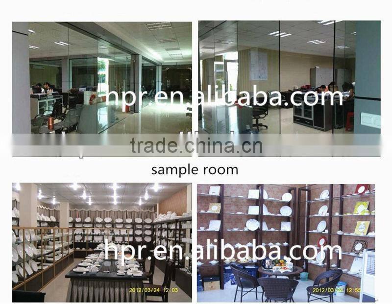 white bone china ceramic plates