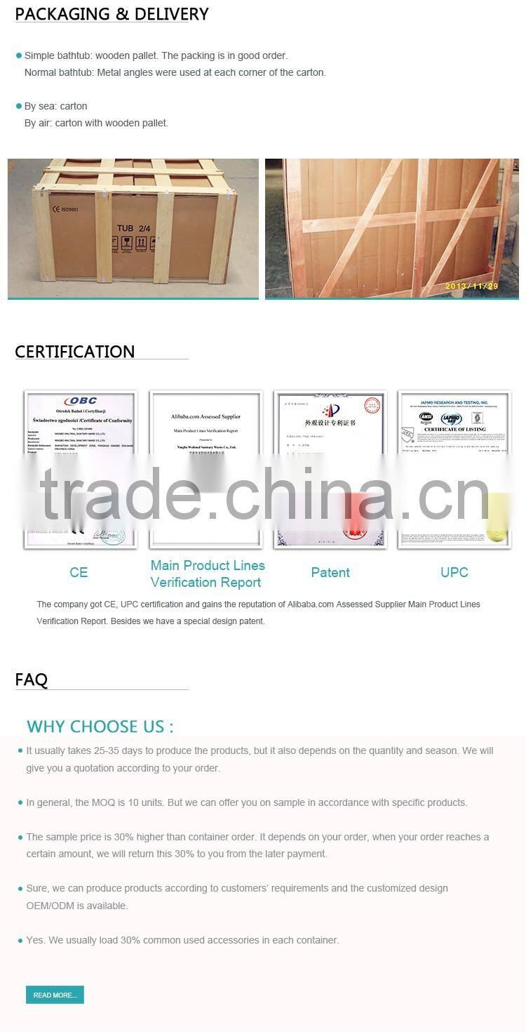 cUPC acrylic bathtub, freestanding bathtub,bathtub