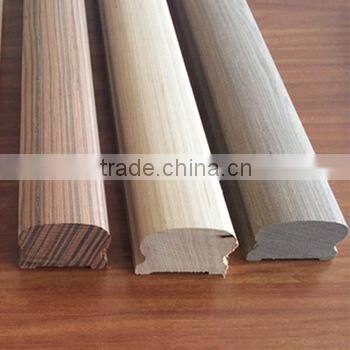 Red oak handrail solid wood newel post
