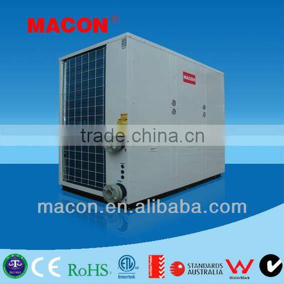 R410a water to water heat pump split type heating & hot water for fitness center