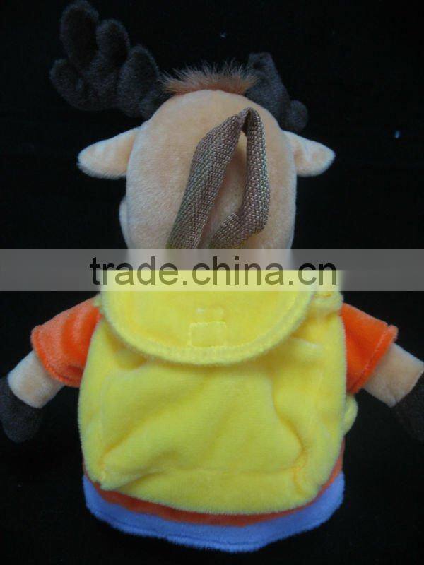 baby moose with bag, colorful toy,any design is welcome