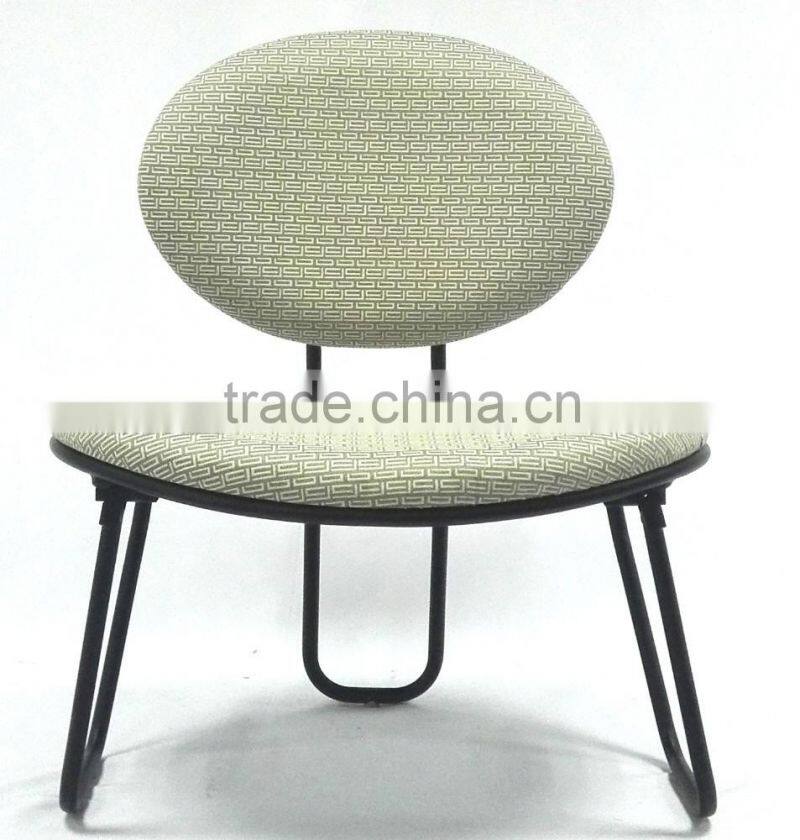 Modern Style folding outdoor metal chair