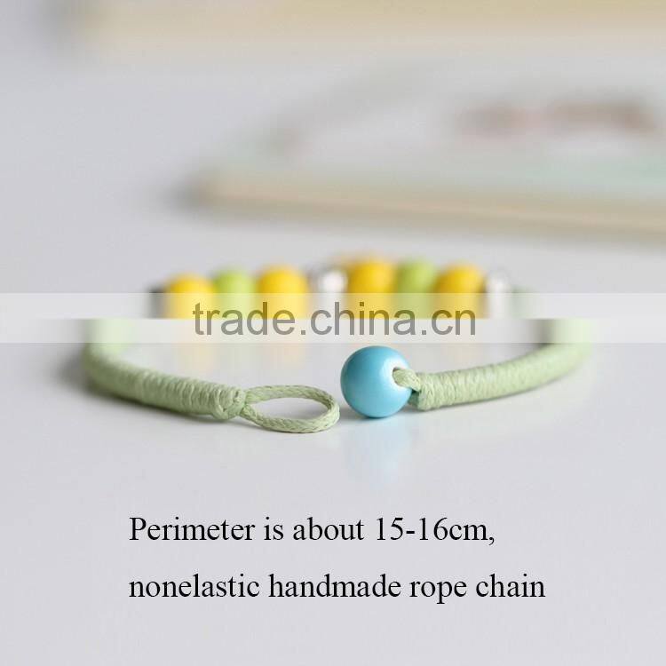Japanese and Korean Style Jewelry Smart People Fashion Trends Shiny Bracelet Series quality cheap girls bracelets