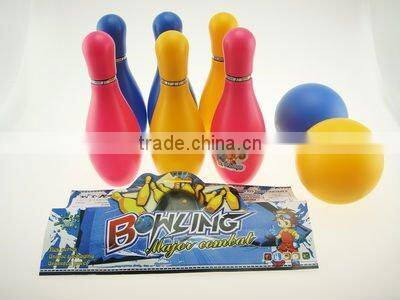 plastic toy bowling