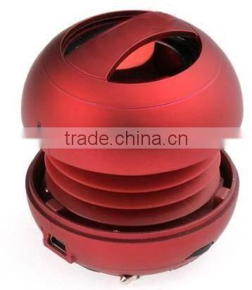 2016 hot sell phone accessories super big portable hamburger speaker for all 3.5mm plug device,big sound,cute shape