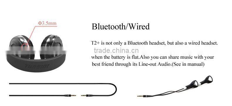 High Level Bluetooth Wireless Headset Stereo Headphone