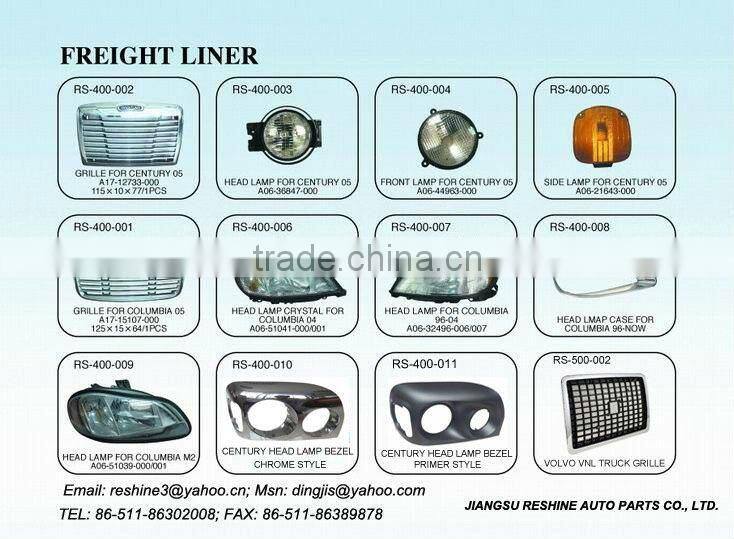 Freightliner century truck parts, Freightliner columbia truck parts
