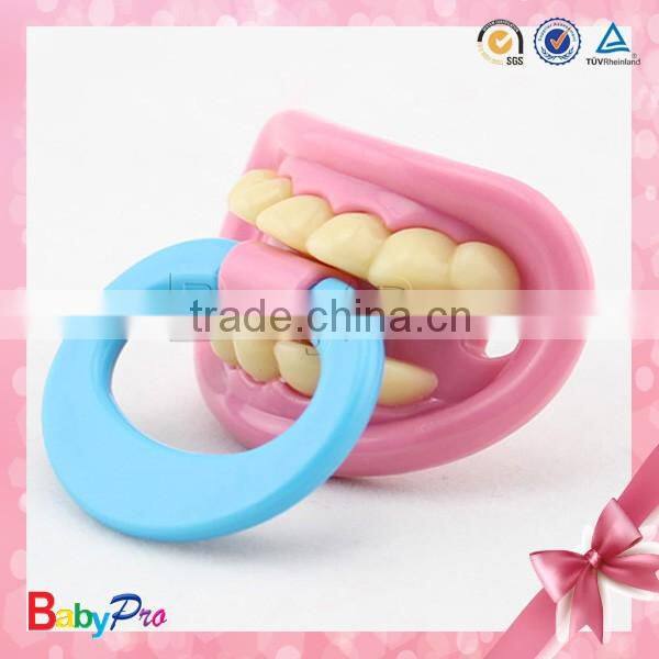 Babypro PNP06 Factory Direct China Custom FDA BPA Free Funny Silicone Pacifier For Babies