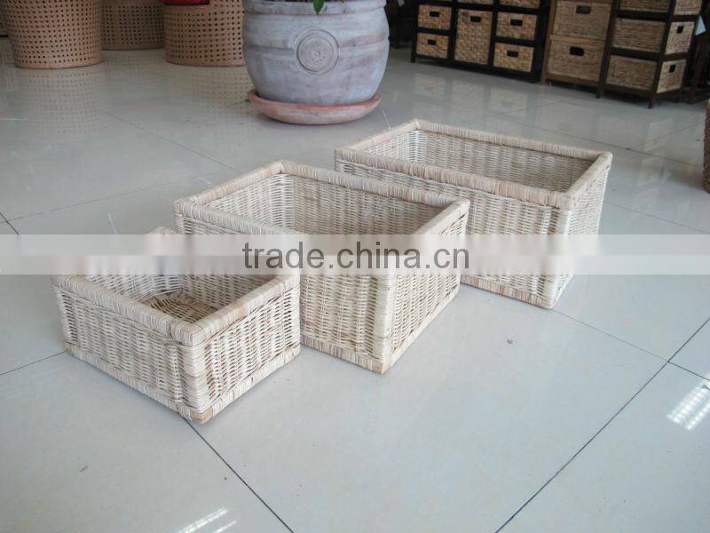 2015 New Product Water Hyacinth Basket for Home Decoration and Furniture