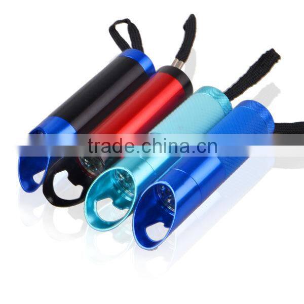 Cheap 9 LED Beer Bottle Opener Torch Mini LED Flashlight Reviews