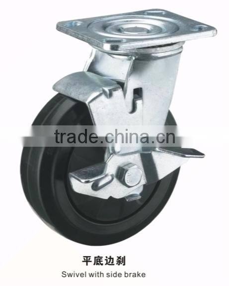 100mm solid rubber wheel for wheelbarrow