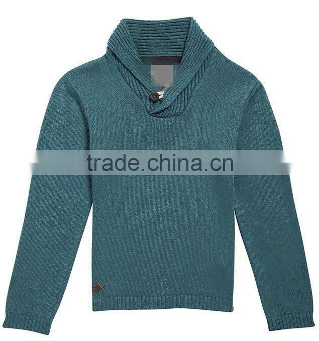 2016 Latest design cotton knitted baby boys sweater