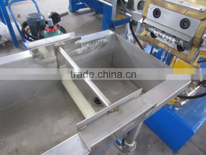 PET PVC granules plastic pelletizing production line