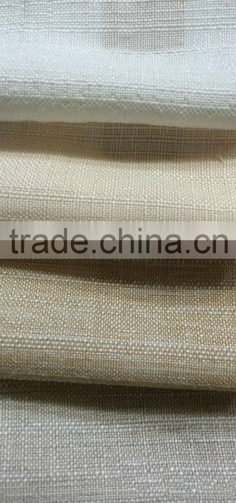 Wholesale High-end Linenette 100% Polyester Fabric