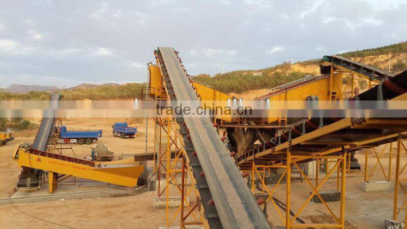 China high efficiency complete kyanite stone crusher plant for sale