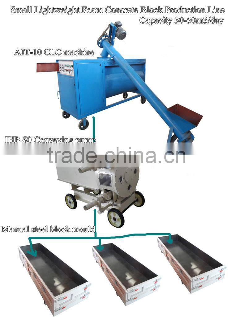 India mini foam concrete machine
