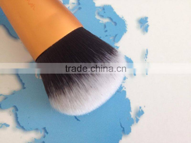 good quality expert face brush, metal handle cosmetics