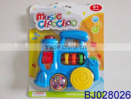 Best toy for 2015 Christmas funny pulling muscial cartoon phone car toy