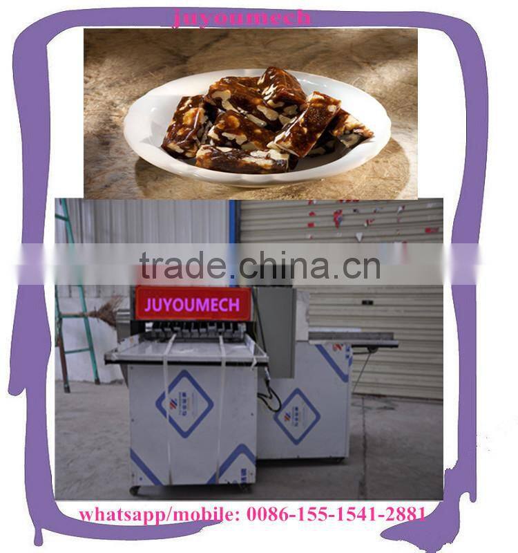 small business capacity dates candy making machine/date bar forming cutting machine with factory price