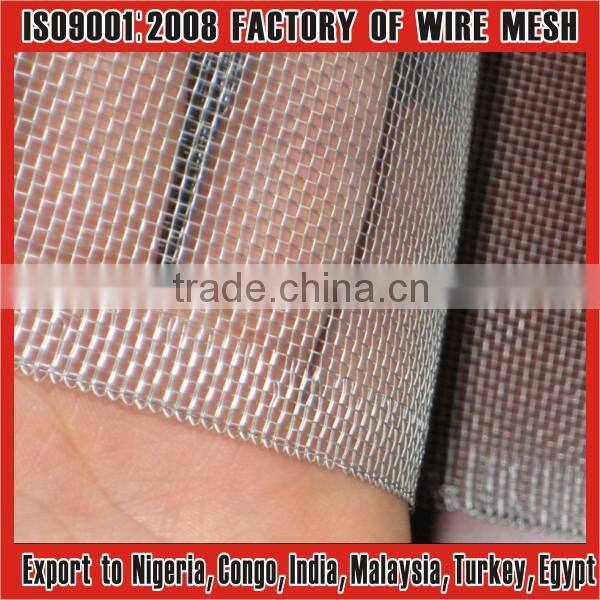 (18x18mesh/0.25mm) Woven Composite Aluminum Wire Mesh Material: aluminum