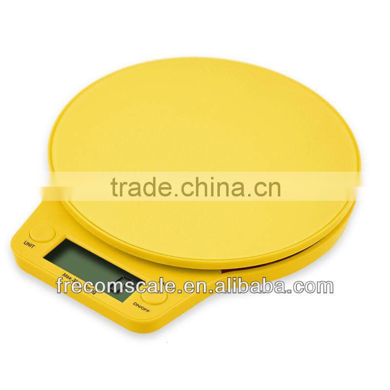 electronic kitchen food scale 5kg/1g digital kitchen scale printing customizable VKS302-03