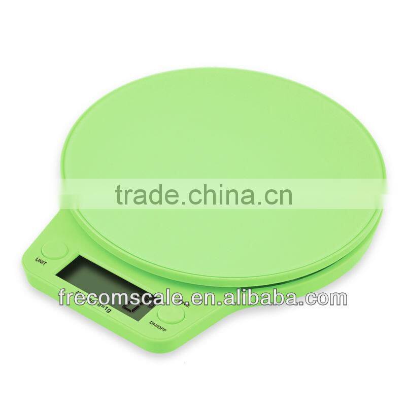 electronic kitchen food scale 5kg/1g digital kitchen scale printing customizable VKS302-03