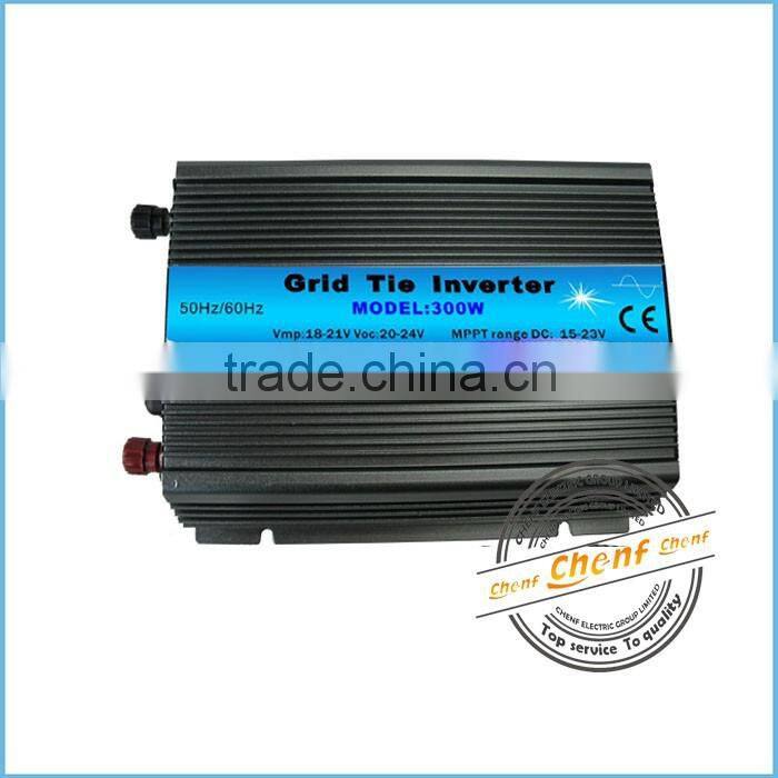 Newest DC to AC Wind Solar 300W Grid Tie Micro Inverter / Microinverter with High Quality