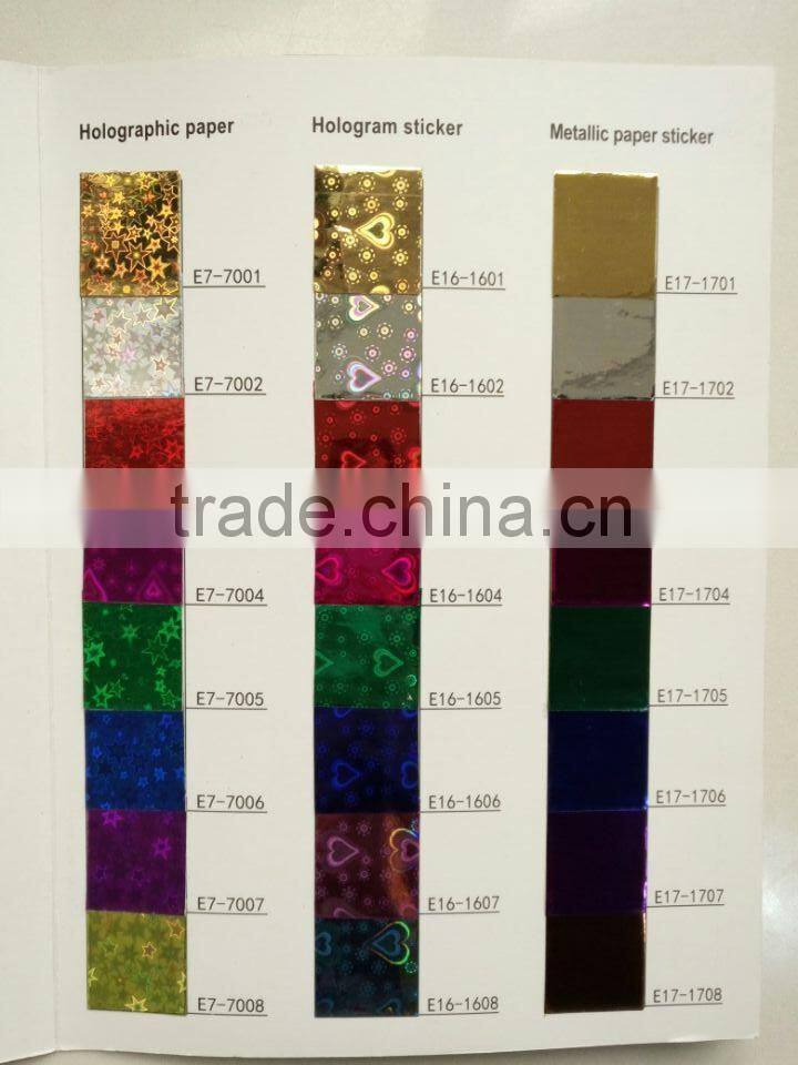 Cigarettes packaging golden color aluminum foil paper