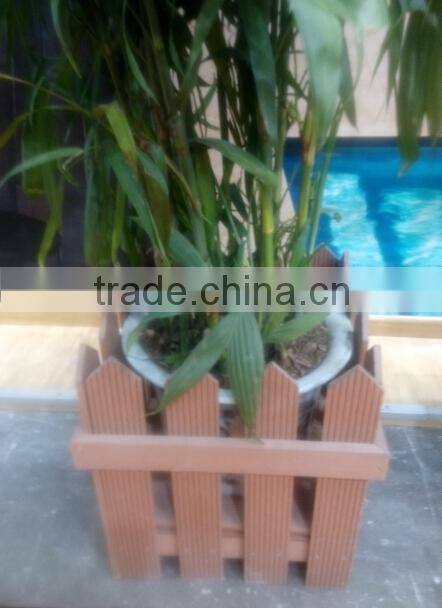 fence and yard Wood plastic flooring