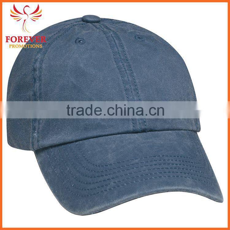 Unstrucured Crown Club Crown Embroidery Royal Blue Cotton Baseball Cap