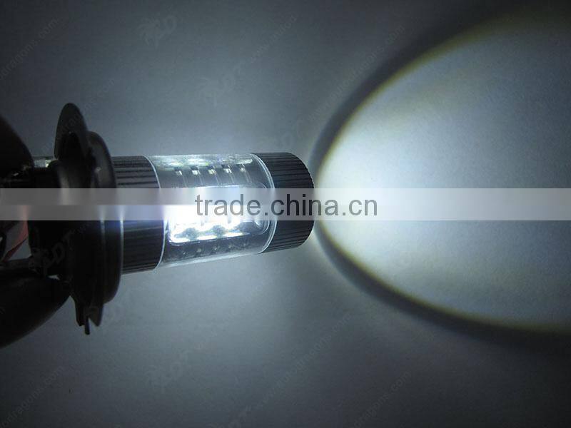 H7 80W LED Driving light, Super Bright Car Head Light Lamp Bulb