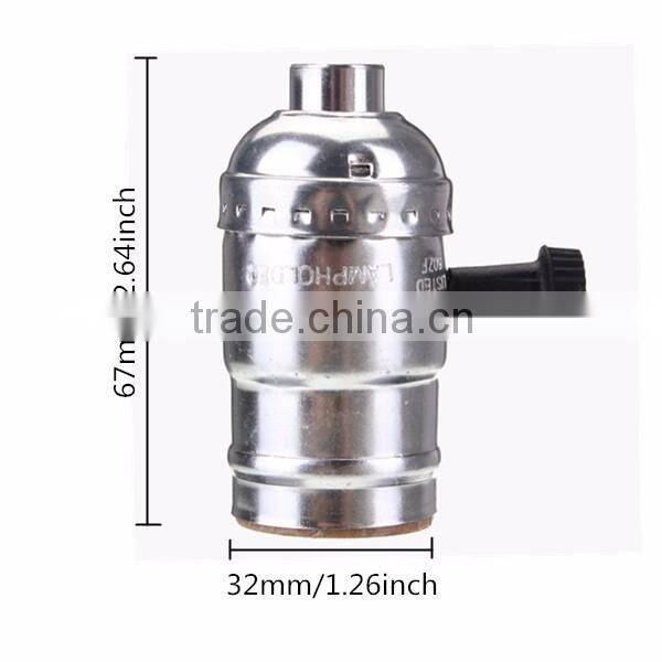 E27 Vintage Lamp Base Holder Pendant Bulb DIY Light Screw Socket