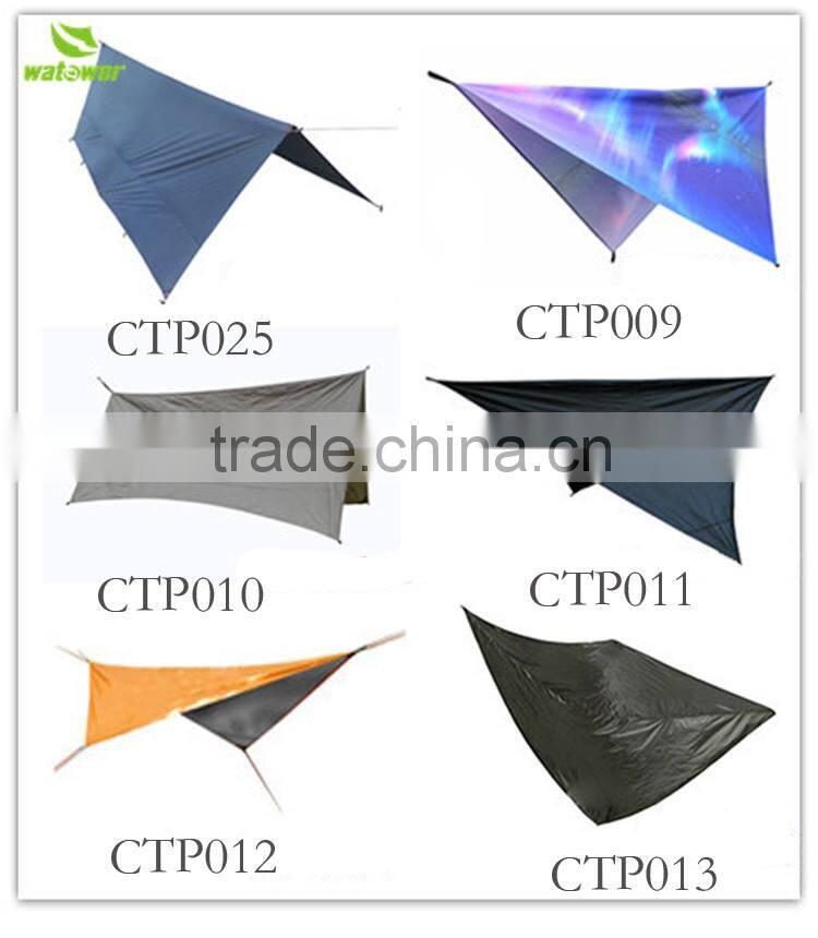 NBWT ATC certificate nylon fabric PU coated hammock tarp for tent