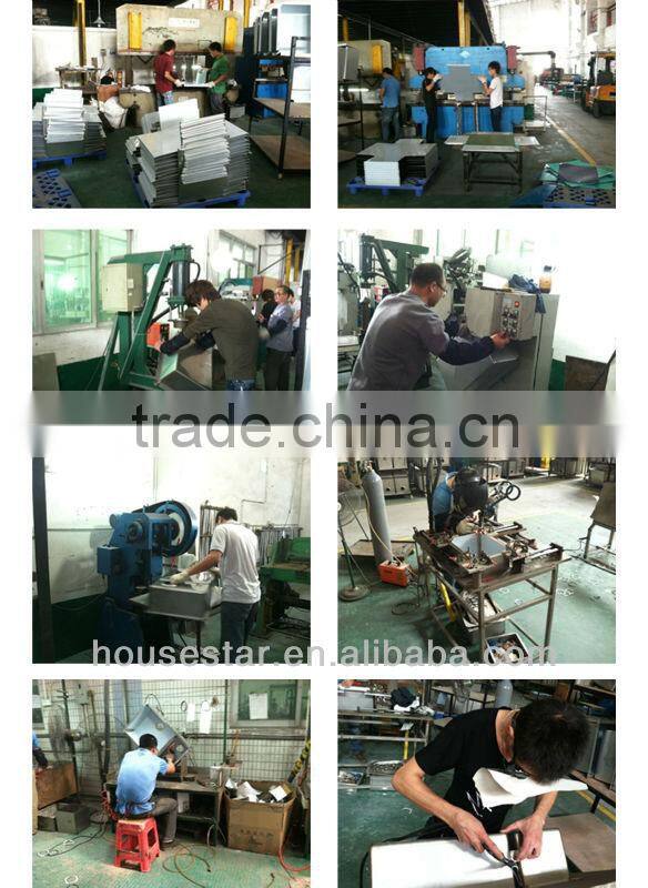 Guangdong Factory stainless steel big single bowl kitchen tensile sink for restaurant, bathroom and kitchen - 8047A