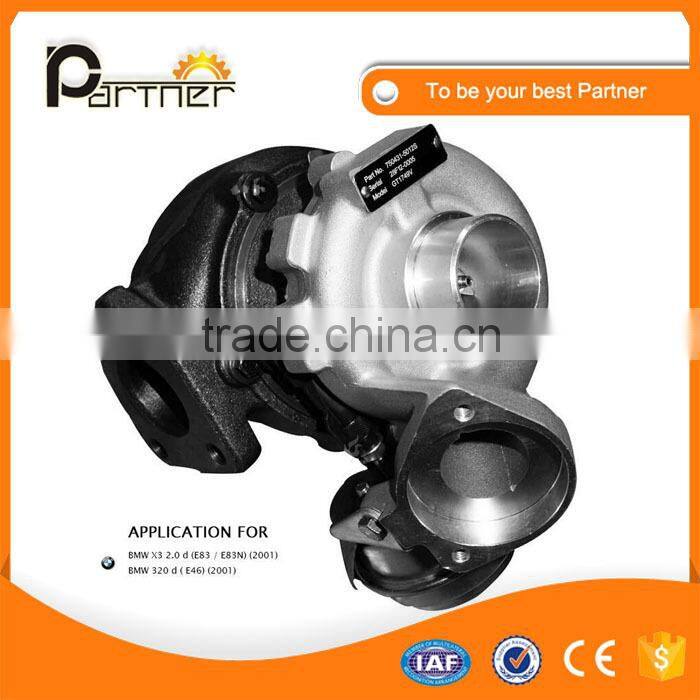 GT1749V 7787626g 750431-5013S 7787626f 750431-0009 Turbocharger for BMW 320 d ( E46)