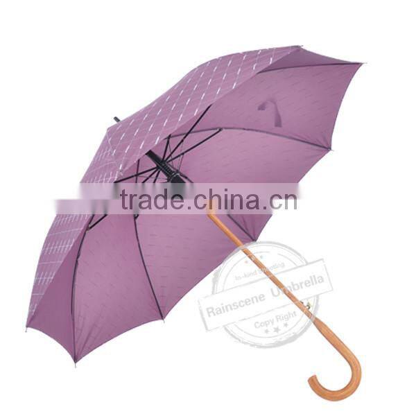 Promotion High Quatily Wooden Straight Umbrella