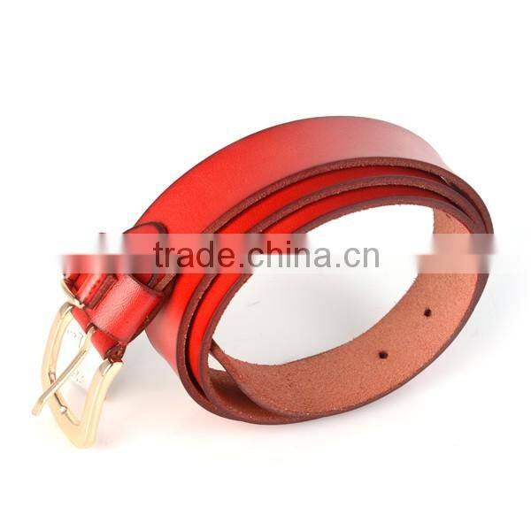 Fashion genuoine leather belt pin buckle