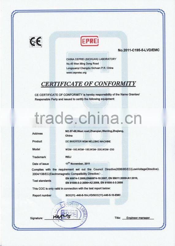 DC INVERTER TIG/MMA PULSE WELDER WELDING WSM-160 (20110271)