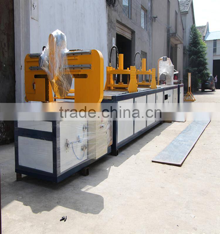 12T Pultrusion Machine for making GRP profiles, bars and tubes, clamping from up to down