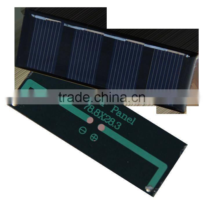 Customized 0.2W 2V Small size epoxy mini solar panel