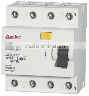 AUR3 Modular Electrical 2 pole earth leakage circuit breaker/ELCB