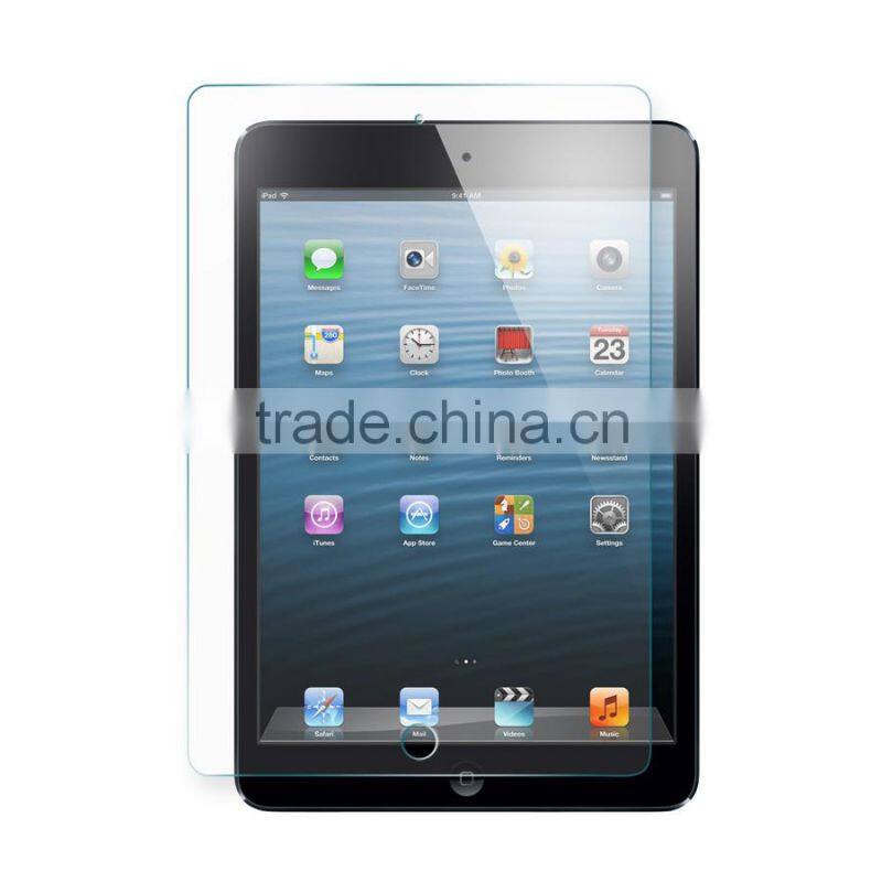 Waterproof and shockproof 2.5D 9H tempered glass screen protector for Apple ipad 2/3/4/5