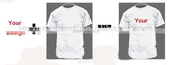 Customized tshirt cotton wholesale tshirt with your own design