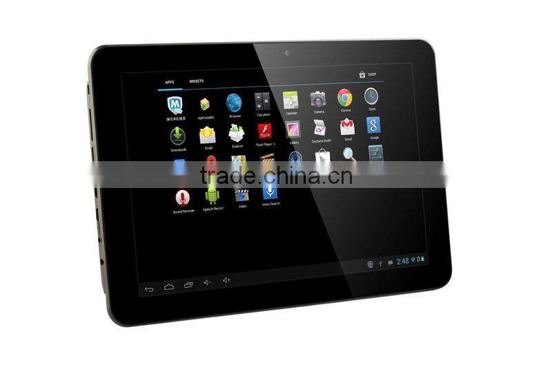 Large Capacity.Android 4.1 OS.10.1"inch IPS tablet pc .RK3066 Dual core.Bluetooth,wifi,dual camera .Built-in 16GB,